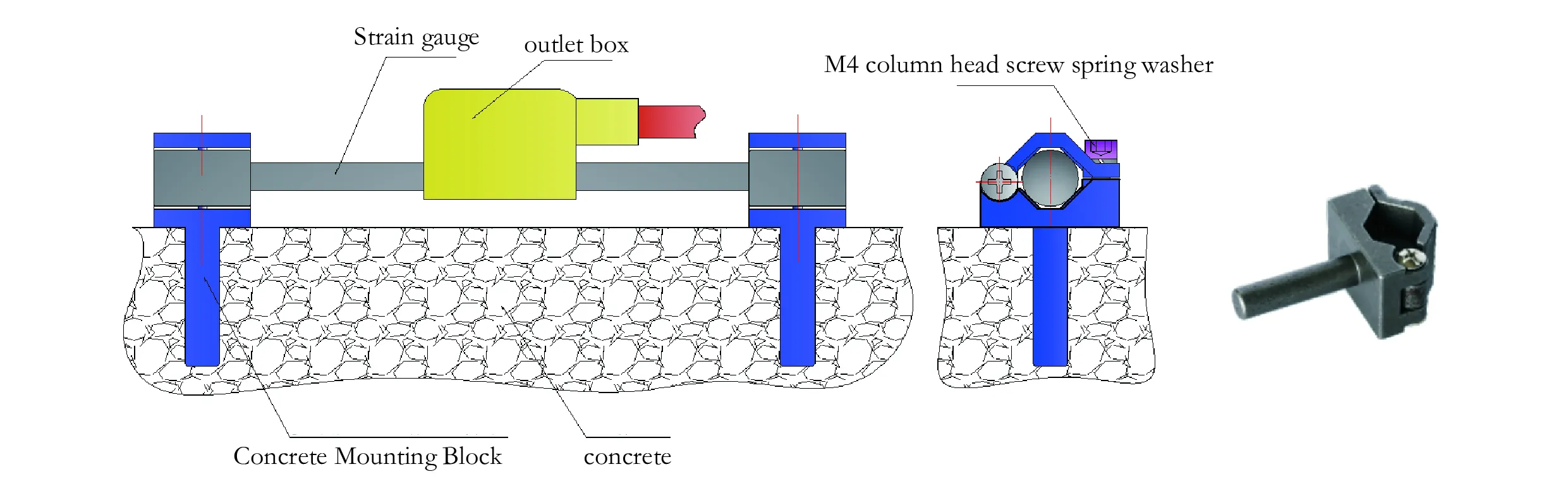 Išmanusis vibruojančios vielos įtempio matuoklis (paviršiaus modelis) JMZX-212HAT/HB vaizdas 9