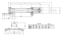 Išmanusis lankstus poslinkio matuoklis JMDL-24XXAT 6 vaizdas