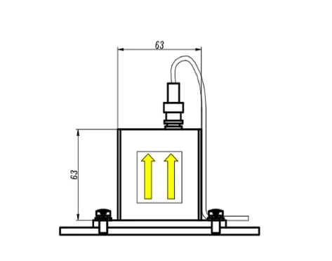 Akselerometras (vienos ašies) JMCZ-2081 6 vaizdas