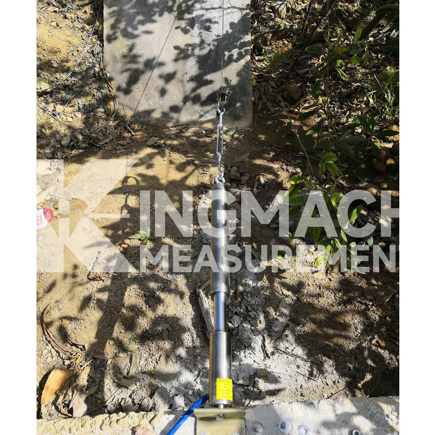 Išmanusis klojinių poslinkio matuoklis/ plieninės vielos poslinkio matuoklis JMDL-49XXAT 2 vaizdas