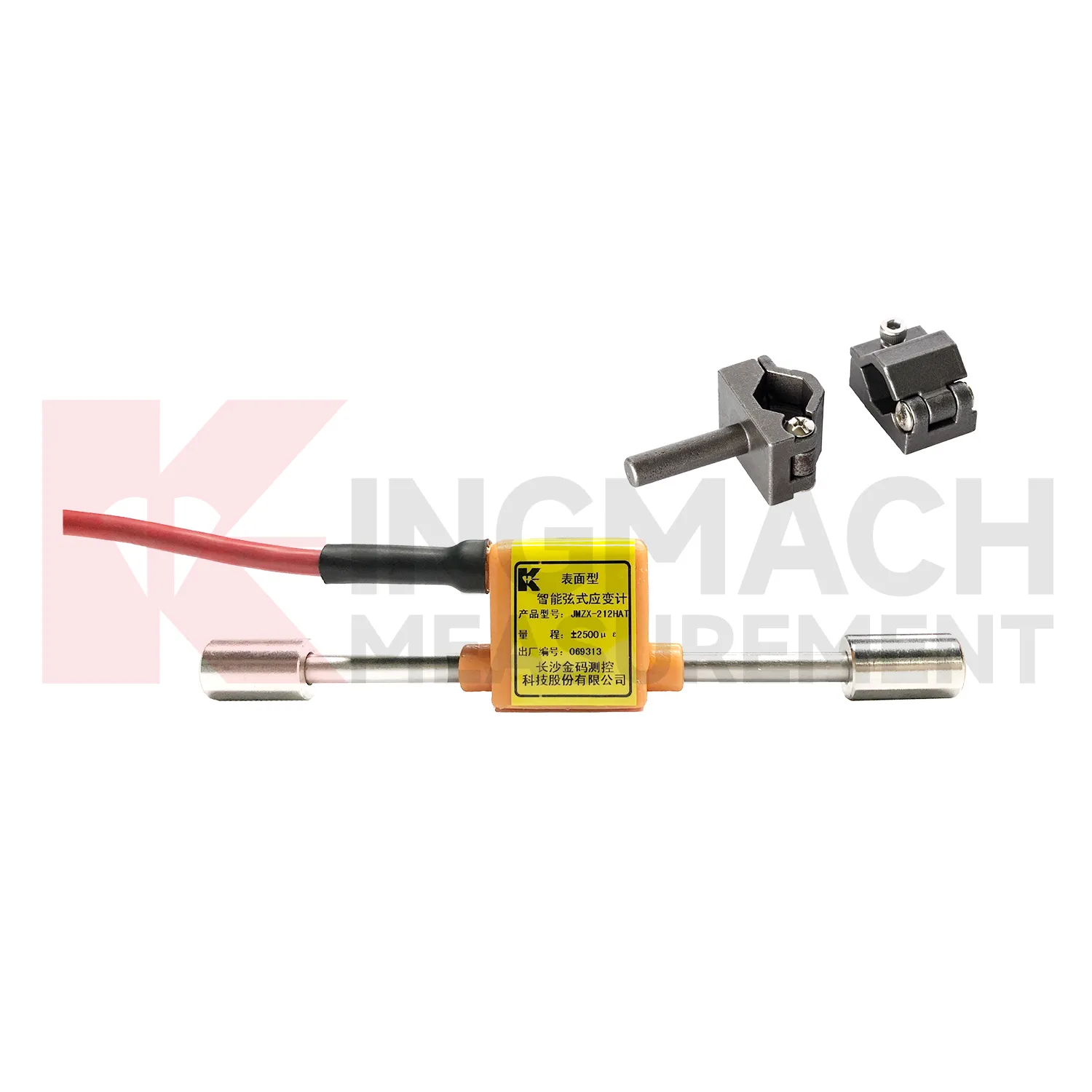 Išmanusis vibruojančios vielos įtempimo matuoklis (paviršiaus modelis)