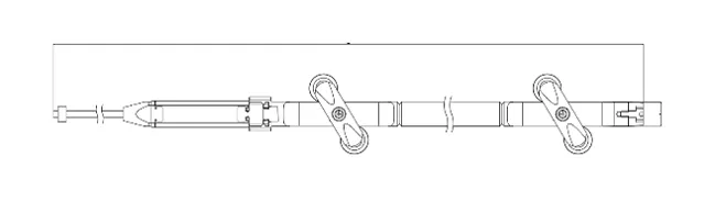 Stumdomas inklinometras JMZX-7100L 6 vaizdas
